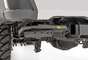 Ford F-250 Super Duty Retractable Bed Step - Rear - Rough Country - Manual Pull - '23-'24